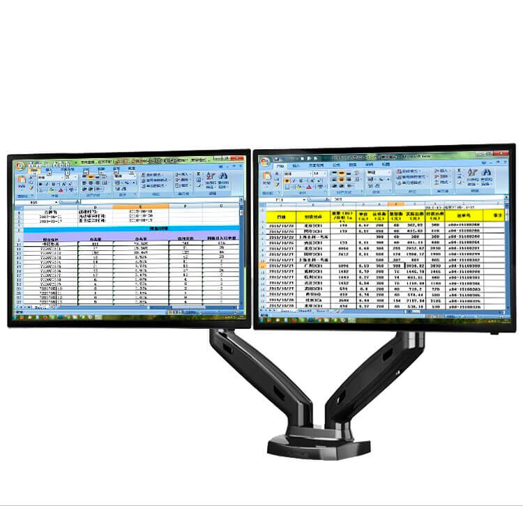 Soporte de gas para centros de analisis en monitores